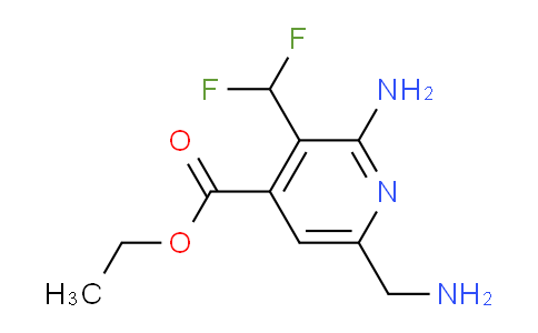 AM129731 | 1805231-91-7 | Ethyl 2-amino-6-(aminomethyl)-3-(difluoromethyl)pyridine-4-carboxylate