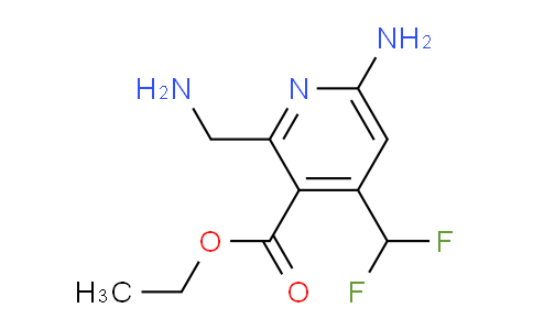AM129733 | 1805153-74-5 | Ethyl 6-amino-2-(aminomethyl)-4-(difluoromethyl)pyridine-3-carboxylate