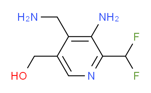 3-Amino-4-(aminomethyl)-2-(difluoromethyl)pyridine-5-methanol