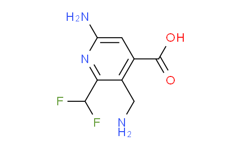 6-Amino-3-(aminomethyl)-2-(difluoromethyl)pyridine-4-carboxylic acid