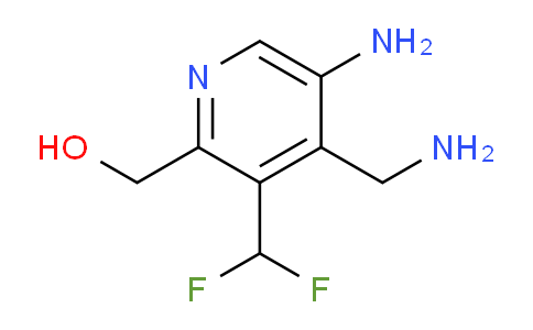 5-Amino-4-(aminomethyl)-3-(difluoromethyl)pyridine-2-methanol
