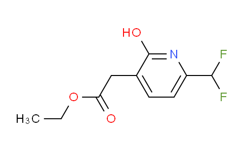 Ethyl 6-(difluoromethyl)-2-hydroxypyridine-3-acetate