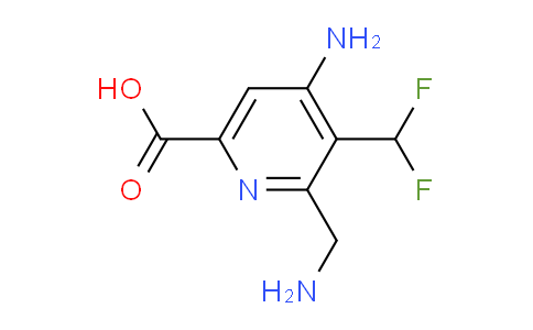 AM129758 | 1804722-08-4 | 4-Amino-2-(aminomethyl)-3-(difluoromethyl)pyridine-6-carboxylic acid