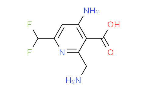 AM129762 | 1805152-67-3 | 4-Amino-2-(aminomethyl)-6-(difluoromethyl)pyridine-3-carboxylic acid