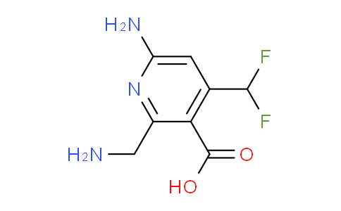 AM129764 | 1804722-04-0 | 6-Amino-2-(aminomethyl)-4-(difluoromethyl)pyridine-3-carboxylic acid