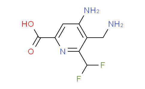 AM129765 | 1805152-83-3 | 4-Amino-3-(aminomethyl)-2-(difluoromethyl)pyridine-6-carboxylic acid