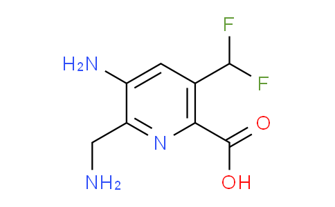 AM129769 | 1805230-53-8 | 3-Amino-2-(aminomethyl)-5-(difluoromethyl)pyridine-6-carboxylic acid