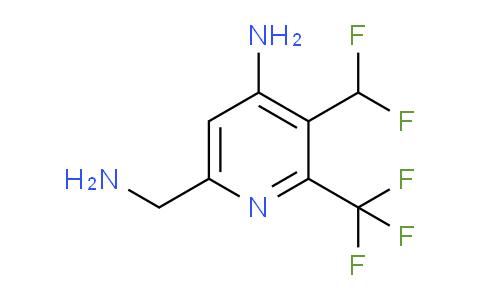 AM129775 | 1805015-72-8 | 4-Amino-6-(aminomethyl)-3-(difluoromethyl)-2-(trifluoromethyl)pyridine