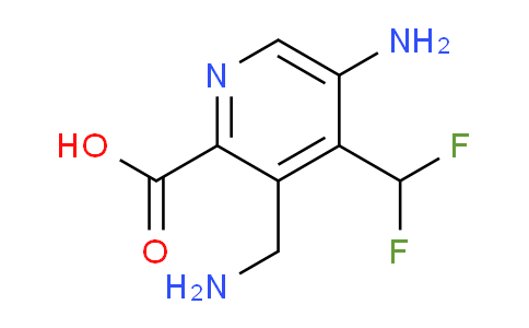 AM129777 | 1805230-68-5 | 5-Amino-3-(aminomethyl)-4-(difluoromethyl)pyridine-2-carboxylic acid