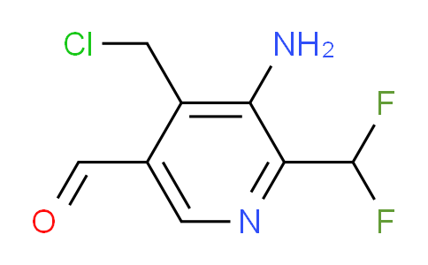 AM129781 | 1806021-85-1 | 3-Amino-4-(chloromethyl)-2-(difluoromethyl)pyridine-5-carboxaldehyde