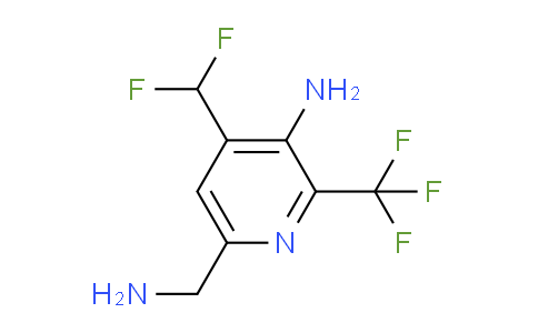 AM129782 | 1805015-82-0 | 3-Amino-6-(aminomethyl)-4-(difluoromethyl)-2-(trifluoromethyl)pyridine