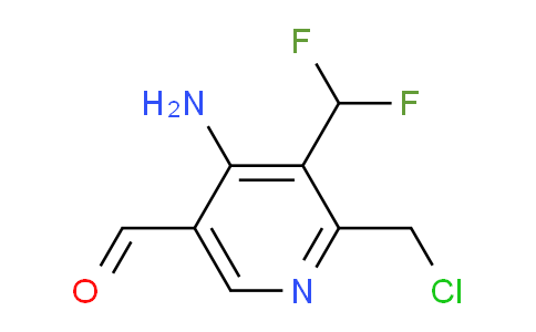 AM129791 | 1806891-34-8 | 4-Amino-2-(chloromethyl)-3-(difluoromethyl)pyridine-5-carboxaldehyde