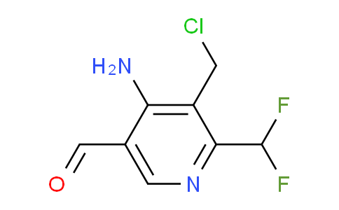 AM129795 | 1806021-89-5 | 4-Amino-3-(chloromethyl)-2-(difluoromethyl)pyridine-5-carboxaldehyde