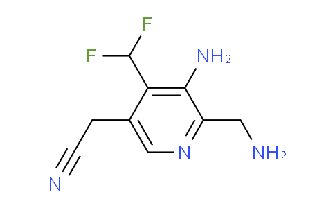 AM129804 | 1805385-60-7 | 3-Amino-2-(aminomethyl)-4-(difluoromethyl)pyridine-5-acetonitrile