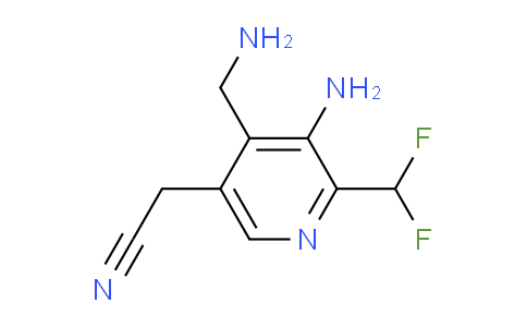 AM129807 | 1805143-68-3 | 3-Amino-4-(aminomethyl)-2-(difluoromethyl)pyridine-5-acetonitrile
