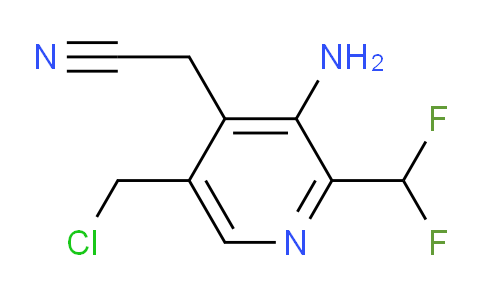AM129810 | 1805021-46-8 | 3-Amino-5-(chloromethyl)-2-(difluoromethyl)pyridine-4-acetonitrile