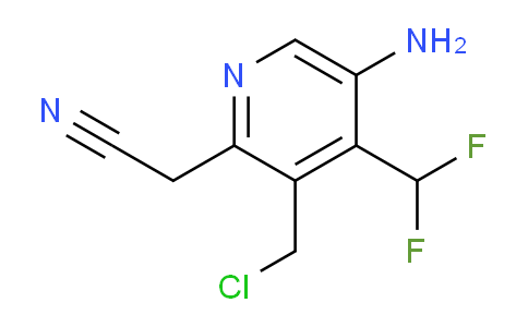 AM129814 | 1806838-67-4 | 5-Amino-3-(chloromethyl)-4-(difluoromethyl)pyridine-2-acetonitrile