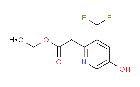 AM12982 | 1806779-19-0 | Ethyl 3-(difluoromethyl)-5-hydroxypyridine-2-acetate