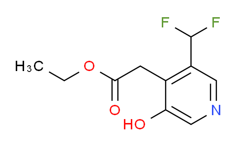 AM12983 | 1805306-91-5 | Ethyl 3-(difluoromethyl)-5-hydroxypyridine-4-acetate