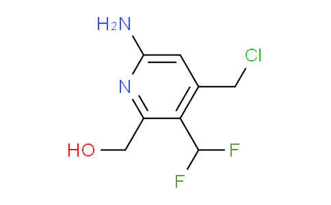 AM129832 | 1805339-31-4 | 6-Amino-4-(chloromethyl)-3-(difluoromethyl)pyridine-2-methanol