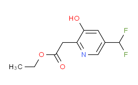 AM12984 | 1806789-38-7 | Ethyl 5-(difluoromethyl)-3-hydroxypyridine-2-acetate