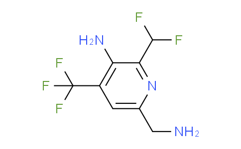 AM129843 | 1805336-21-3 | 3-Amino-6-(aminomethyl)-2-(difluoromethyl)-4-(trifluoromethyl)pyridine