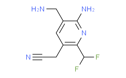 AM129845 | 1803685-24-6 | 2-Amino-3-(aminomethyl)-6-(difluoromethyl)pyridine-5-acetonitrile