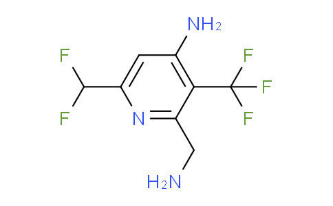 AM129847 | 1806825-44-4 | 4-Amino-2-(aminomethyl)-6-(difluoromethyl)-3-(trifluoromethyl)pyridine