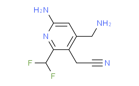 AM129850 | 1804721-56-9 | 6-Amino-4-(aminomethyl)-2-(difluoromethyl)pyridine-3-acetonitrile