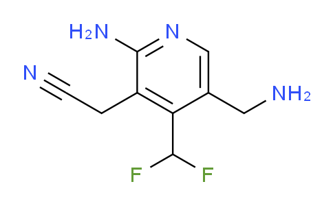 AM129851 | 1806886-59-8 | 2-Amino-5-(aminomethyl)-4-(difluoromethyl)pyridine-3-acetonitrile