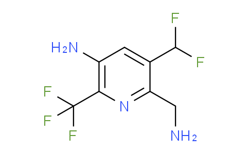 AM129852 | 1805228-76-5 | 5-Amino-2-(aminomethyl)-3-(difluoromethyl)-6-(trifluoromethyl)pyridine