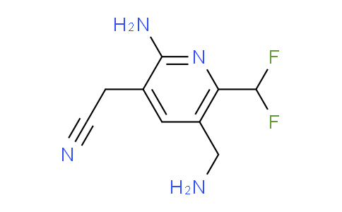 AM129853 | 1805344-13-1 | 2-Amino-5-(aminomethyl)-6-(difluoromethyl)pyridine-3-acetonitrile