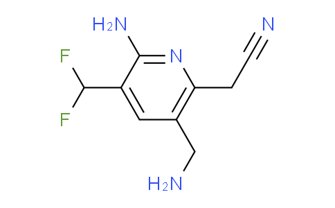 AM129861 | 1805143-58-1 | 2-Amino-5-(aminomethyl)-3-(difluoromethyl)pyridine-6-acetonitrile