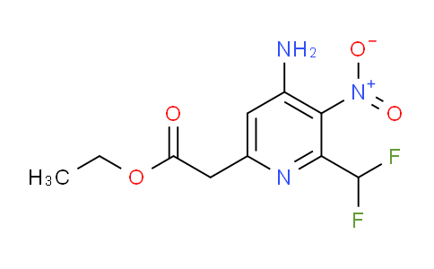 AM129864 | 1806818-00-7 | Ethyl 4-amino-2-(difluoromethyl)-3-nitropyridine-6-acetate