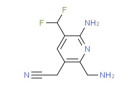 AM129865 | 1805228-96-9 | 2-Amino-6-(aminomethyl)-3-(difluoromethyl)pyridine-5-acetonitrile