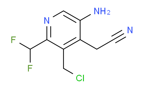 AM129869 | 1804462-16-5 | 5-Amino-3-(chloromethyl)-2-(difluoromethyl)pyridine-4-acetonitrile