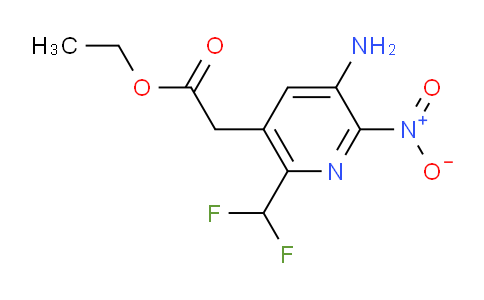 AM129871 | 1806798-41-3 | Ethyl 3-amino-6-(difluoromethyl)-2-nitropyridine-5-acetate