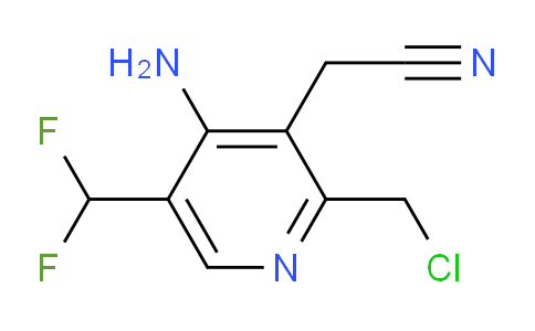 AM129872 | 1806838-72-1 | 4-Amino-2-(chloromethyl)-5-(difluoromethyl)pyridine-3-acetonitrile