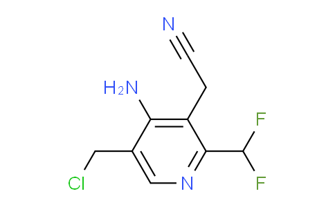 AM129877 | 1806817-86-6 | 4-Amino-5-(chloromethyl)-2-(difluoromethyl)pyridine-3-acetonitrile