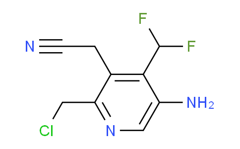 AM129879 | 1805339-28-9 | 5-Amino-2-(chloromethyl)-4-(difluoromethyl)pyridine-3-acetonitrile