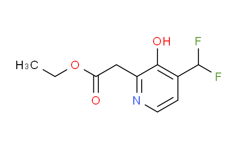 AM12988 | 1806779-34-9 | Ethyl 4-(difluoromethyl)-3-hydroxypyridine-2-acetate