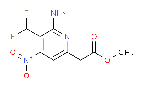AM129887 | 1806801-21-7 | Methyl 2-amino-3-(difluoromethyl)-4-nitropyridine-6-acetate