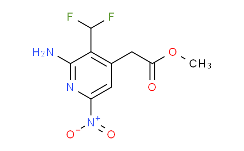AM129888 | 1804719-84-3 | Methyl 2-amino-3-(difluoromethyl)-6-nitropyridine-4-acetate