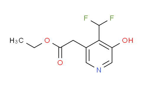 AM12989 | 1806789-50-3 | Ethyl 4-(difluoromethyl)-3-hydroxypyridine-5-acetate