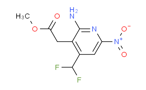 AM129890 | 1805370-00-6 | Methyl 2-amino-4-(difluoromethyl)-6-nitropyridine-3-acetate