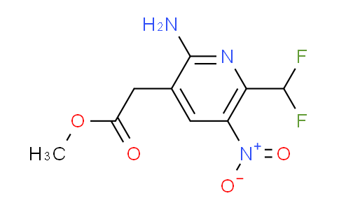 AM129895 | 1805149-70-5 | Methyl 2-amino-6-(difluoromethyl)-5-nitropyridine-3-acetate