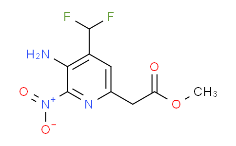 AM129898 | 1804462-55-2 | Methyl 3-amino-4-(difluoromethyl)-2-nitropyridine-6-acetate