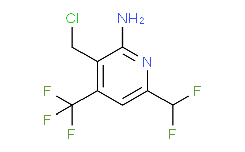 AM129905 | 1806797-59-0 | 2-Amino-3-(chloromethyl)-6-(difluoromethyl)-4-(trifluoromethyl)pyridine