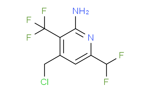 AM129907 | 1805378-06-6 | 2-Amino-4-(chloromethyl)-6-(difluoromethyl)-3-(trifluoromethyl)pyridine