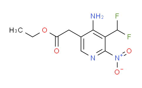 AM129910 | 1806822-93-4 | Ethyl 4-amino-3-(difluoromethyl)-2-nitropyridine-5-acetate